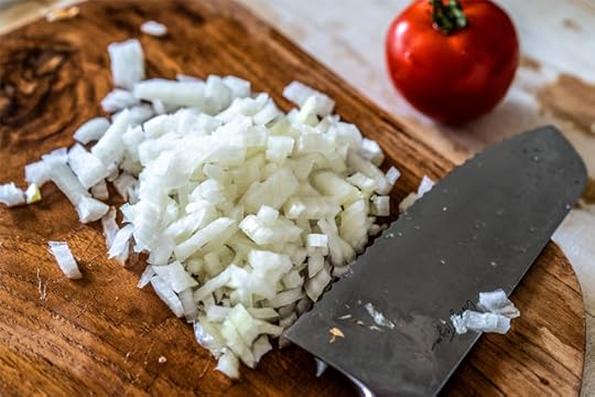diced onions