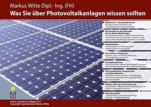 Was Sie über Photovoltaikanlagen wissen sollten