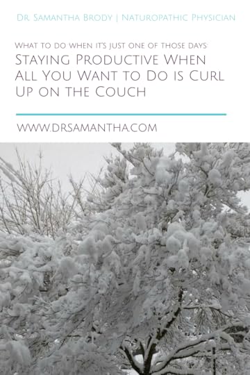 Staying Productive When All You Want to Do is Curl Up on the Couch