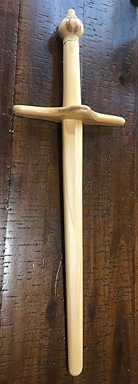 My daughter’s sword from when she was little, the Main Gauche.
