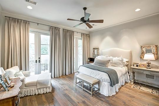 cozy bedroom on second floor