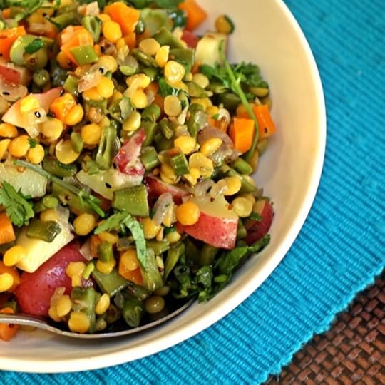 Stir Fried Vegetables with Panchphoron