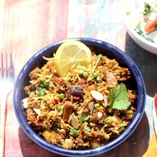 Keema Matar Biryani