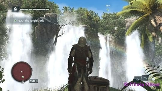 Assassin's Creed - Black Flag - waterfalls
