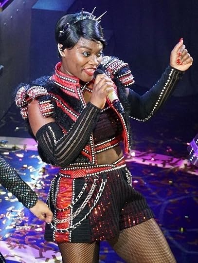 The original-ish West End costume. There actually was a black version that was phased out a long time ago. Alexia McIntosh in the West End, Unknown Photographer