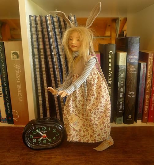 Bunny Girl Time (sculpture by Wendy Froud)