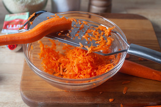grated carrot