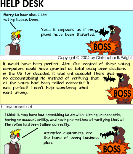 Democracy: Divide By Zero, Aftermath