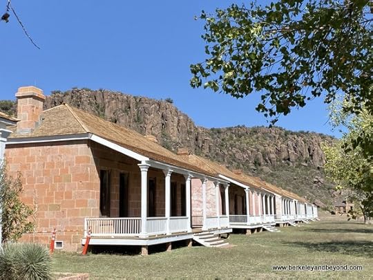 buildings at Fort Davis National Historic Site in Fort Davis, West Texas