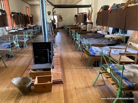 Buffalo Soldier barracks at Fort Davis National Historic Site in Fort Davis, West Texas