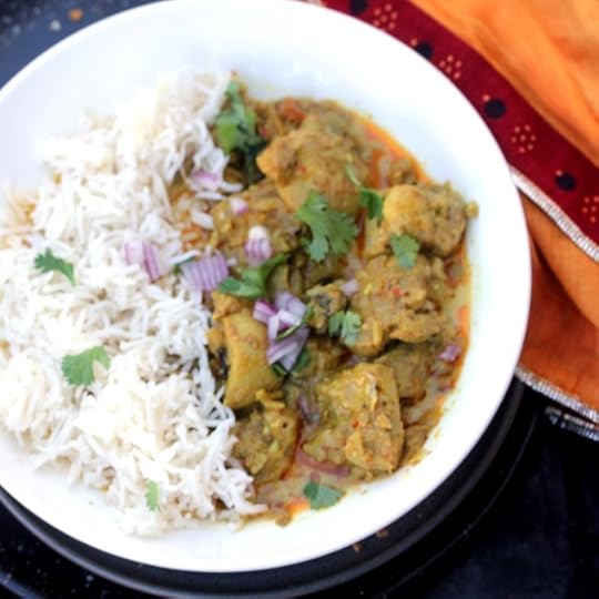 Coconut Cardamom Chicken Curry