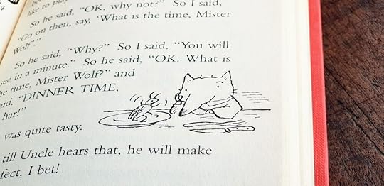 From Little Wolf’s Book of Badness by Ian Whybrow, ill. by Tony Ross (Collins 1995) | Illustration © 1995 by Tony Ross
