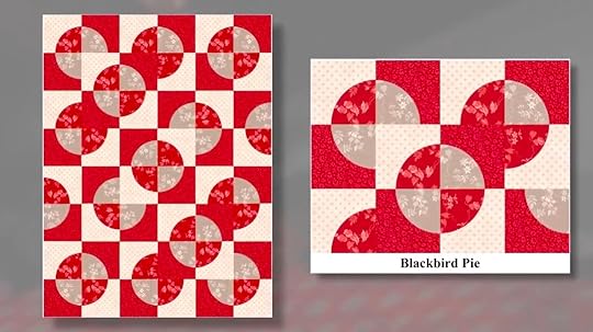 Stitch it! Sisters Carefree Curves in Quilts Program 112 Blackbird Pie Quilt