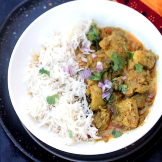 Coconut and Cardamom Chicken Curry