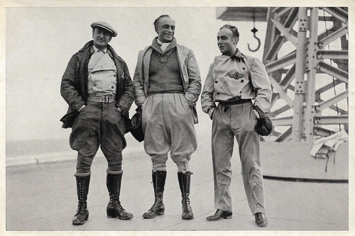 Hans Albers, Conrad Veidt and Charles Boyer in F.P.1 antwortet nicht (1932)