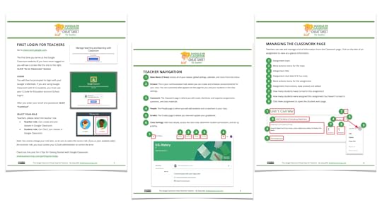 The Google Classroom Cheat Sheets for Teachers and Students!