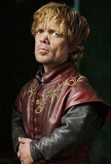 Tyrion Lannister in the TV show (Peter Dinklage)
