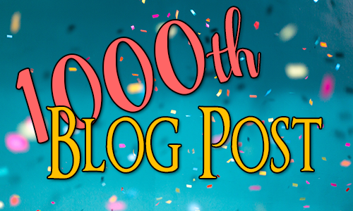 1000th Blog Post - Confetti