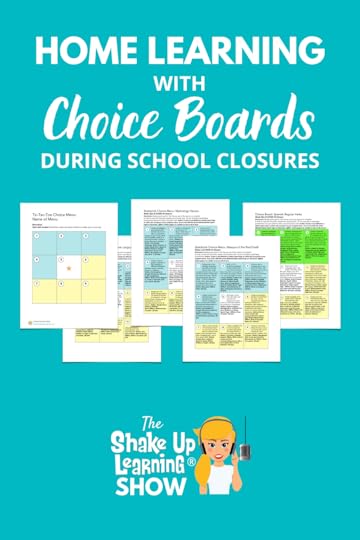 Home Learning with Choice Boards During School Closures