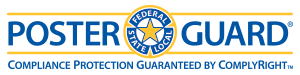 poster guard logo from complyright employment law and HR compliance minimum wage labor law posters