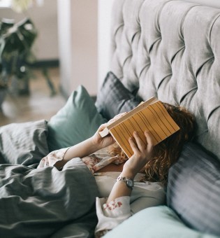 Woman is tired and stressed and needs a break!
