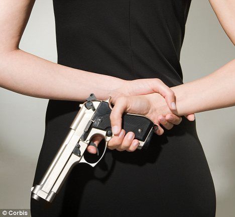 Deadly: Israel is deploying female spies to seduce the enemy into handing over secret information (picture posed by model)