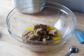 add sugar, then eggs