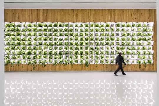 SOM bacteria in the built environment architecture world ecosystem bio walls green space