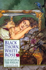 Black thorn white rose