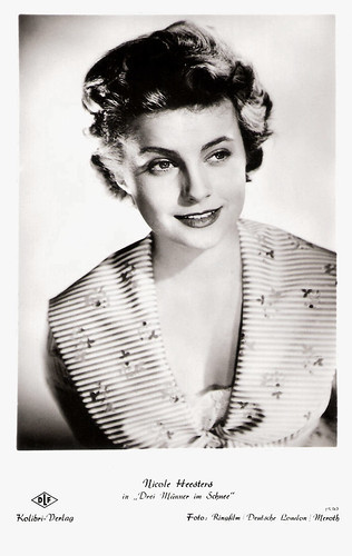 Nicole Heesters in Drei Männer im Schnee (1955)