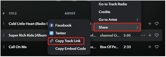track link