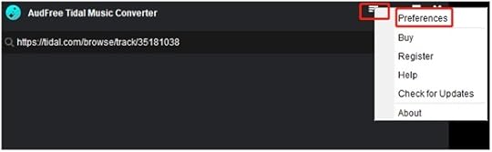 audio setting