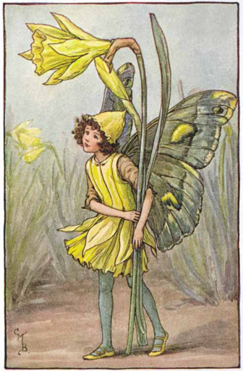 Daffodil Fairy by Cicely Barker