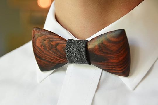 Wood Bow Tie