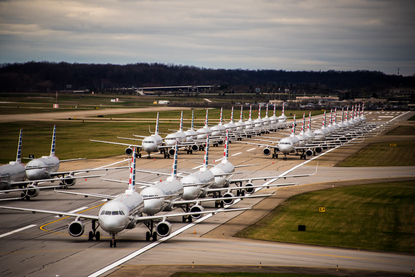 Pittsburgh International Airport home to nearly 100 planes grounded ...