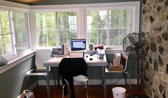 Melanie Windridge Aurora book writing desk