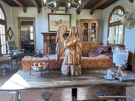 lobby at Gage Hotel in Marathon, Texas