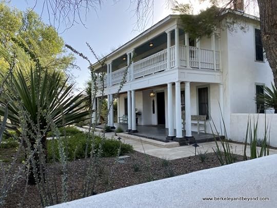 exterior of Captain Shepard House at Gage Hotel in Marathon, Texas