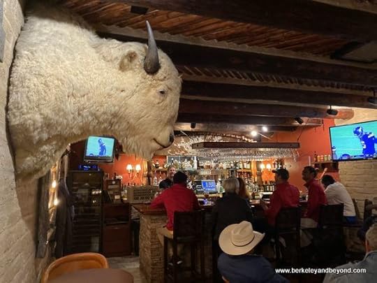 The White Buffalo saloon at Gage Hotel in Marathon, Texas
