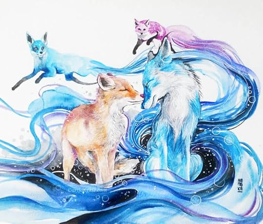 Fox painting by Art Jongkie | No. 657