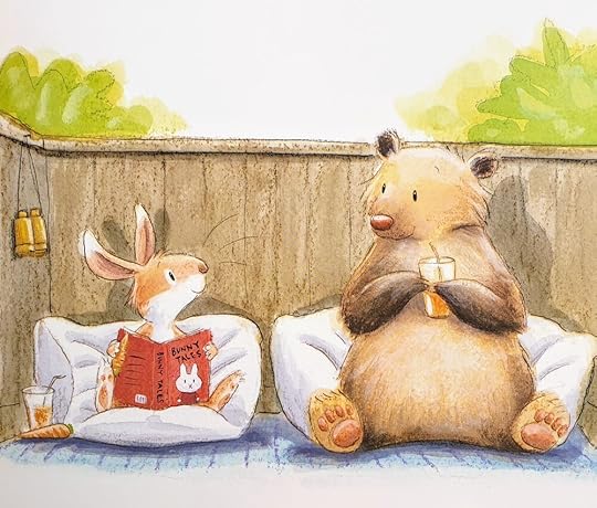 From Sorry! by Norbert Landa, ill. by Tim Warnes (Little Tiger Press 2005) | Illustration © 2005 by Tim Warnes