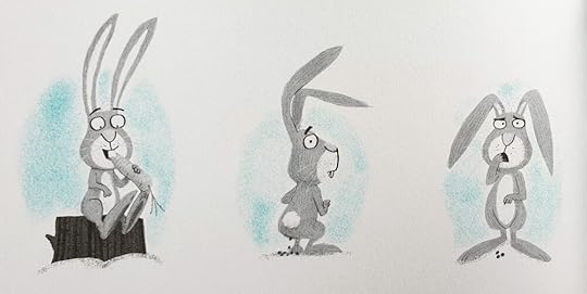 Detail from Rabbit & Bear: Rabbit’s Bad Habits by Julian Gough, ill. by Jim Field (Hodder 2016) | Illustration © Jim Field 2016