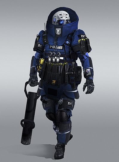 ArtStation - Futuristic Police, Marcel Benes. | Futuristic armour ...