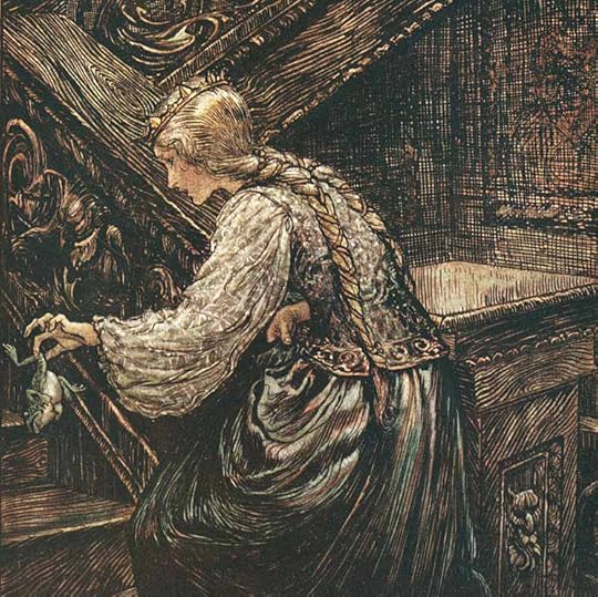 The Frog Prince by Arthur Rackham