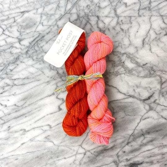 YarnYAY! April yarn selection: Purl Soho Pocket Posy