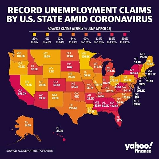 Unemployment rate map