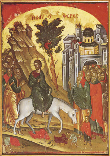 Icon - Entry Into Jerusalem
