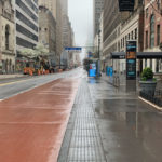 Rainy Day on 34th and 9th Street, NYC
