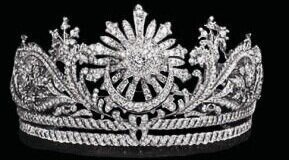 The Gandikj Diraja Tiara for the Raja Permaisuri Agong (1957, Malaysia)