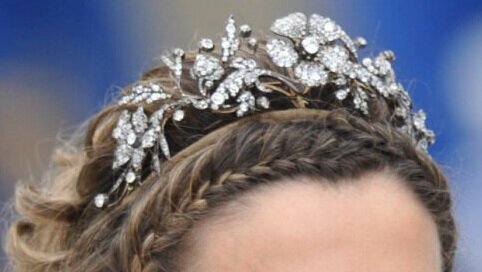 Queen Letizia floral tiara (1879, Spain)